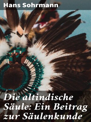 cover image of Die altindische Säule
